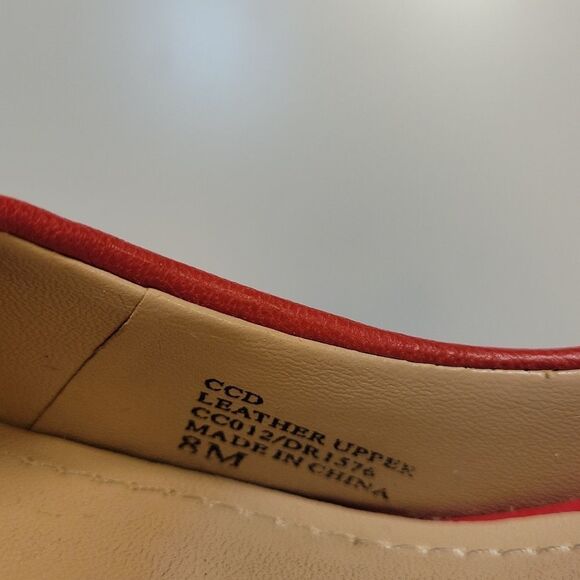 CHARLES BY CHARLES DAVIS POINTED TOE LEATHER HIGH HEEL STILETTOS SHOE - Picture 15 of 15